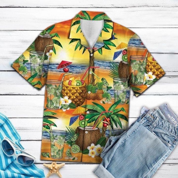 Paradise Mojito Hawaiian Shirt