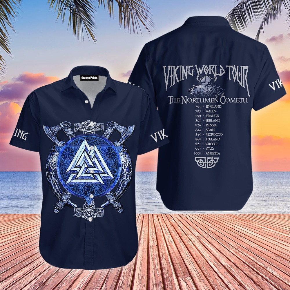 The Viking World Tour Hawaiian Shirt