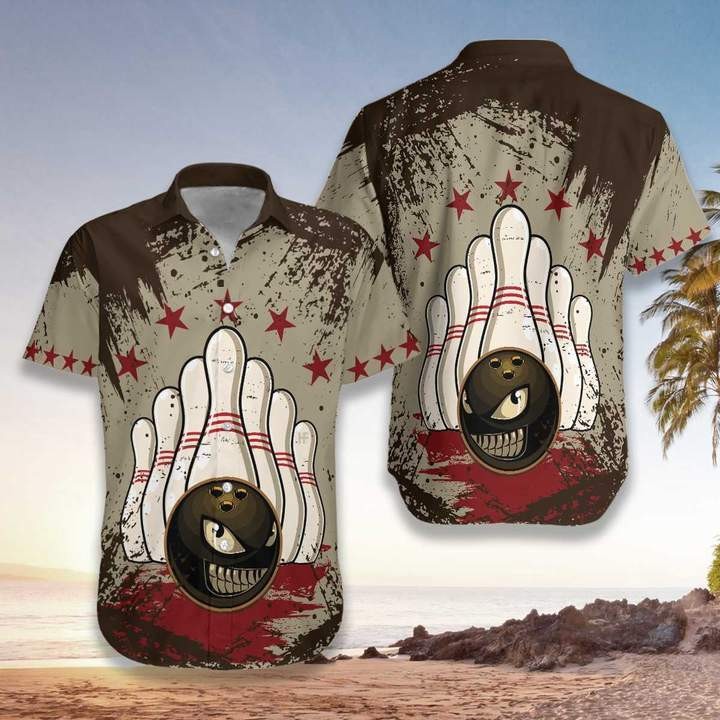 Bowling Ball Hawaiian Shirt