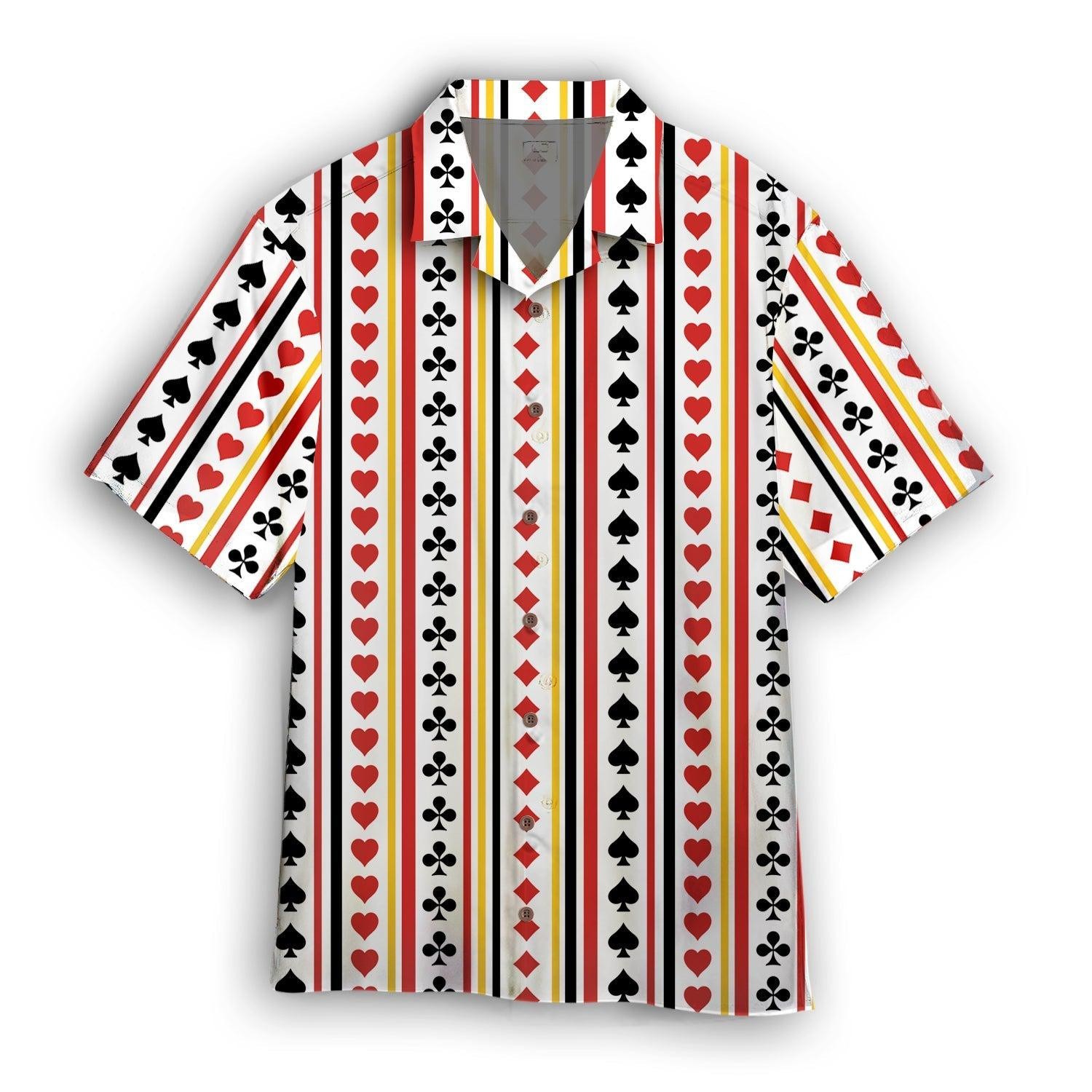 Playing Card Hawaiian Shirt