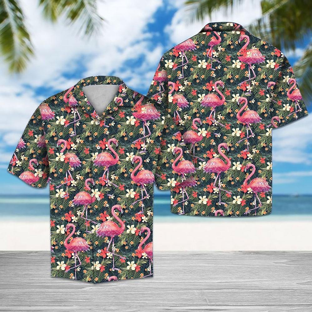 Tropical Flamingo For Men For Women HW4323 Hawaiian Shirt