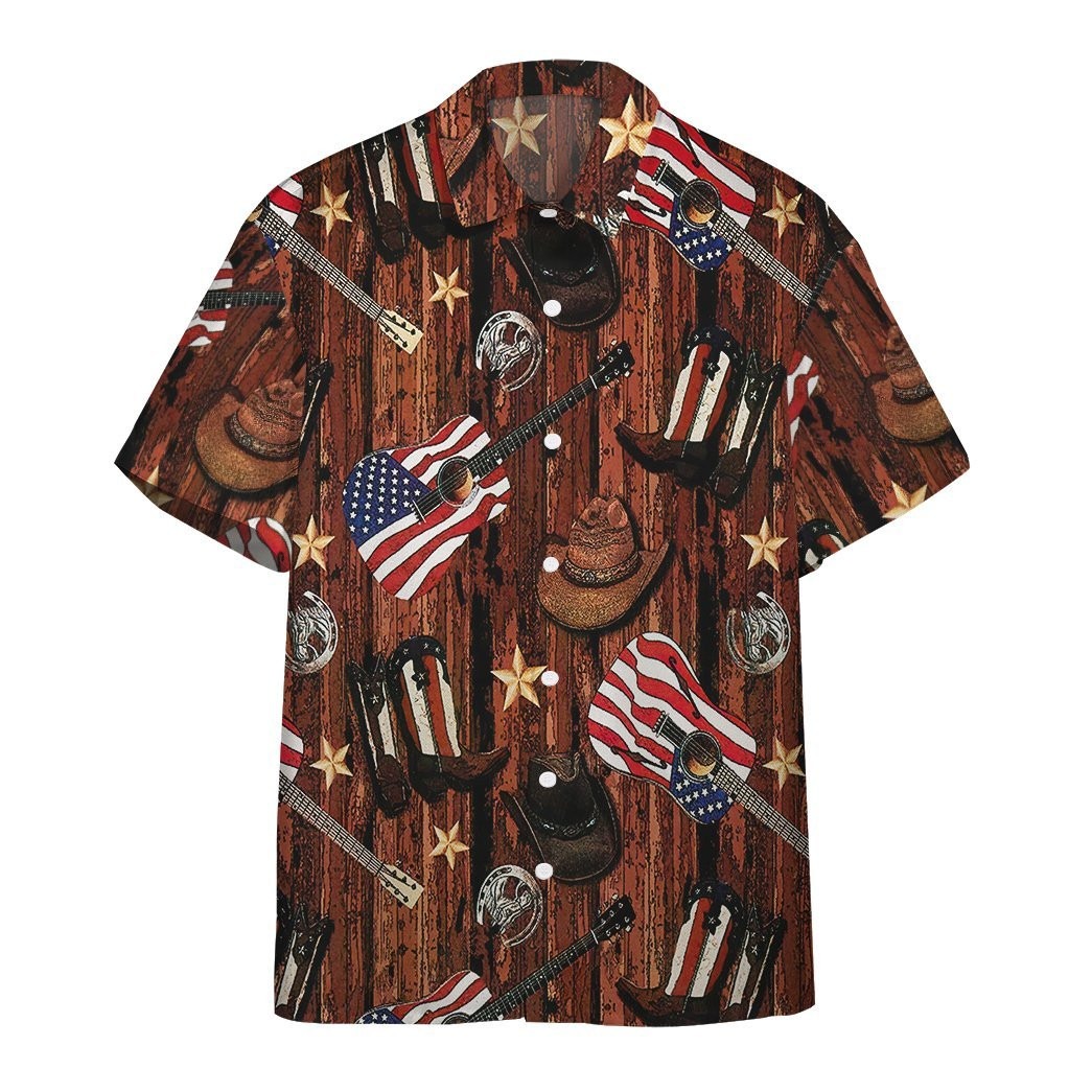 One Of A Kind Country Cowboy Custom Hawaiian Shirt