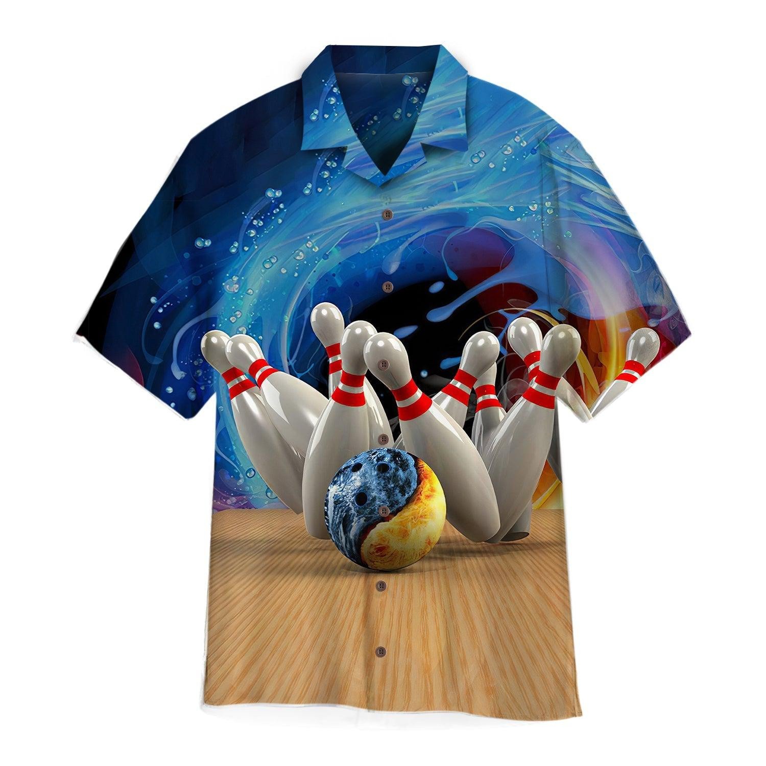 Water Bowling Hawaiian Shirt