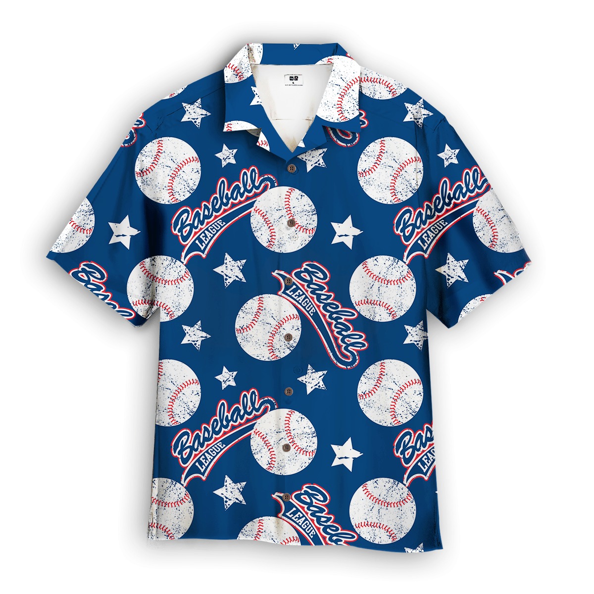Baseball League Hawaiian Shirt