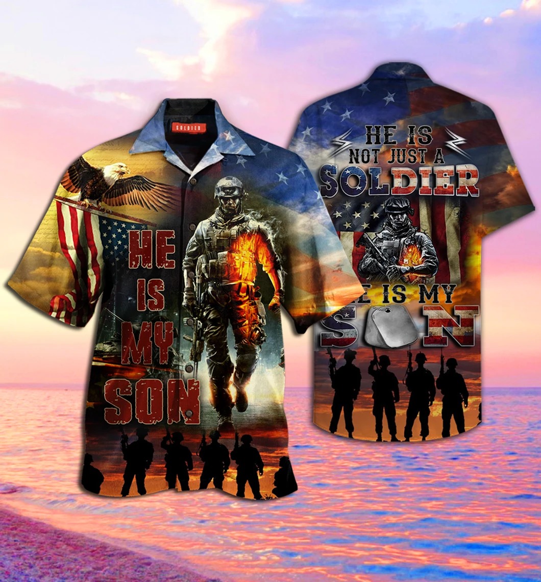 Proud Soldier Parents Hawaiian Shirt
