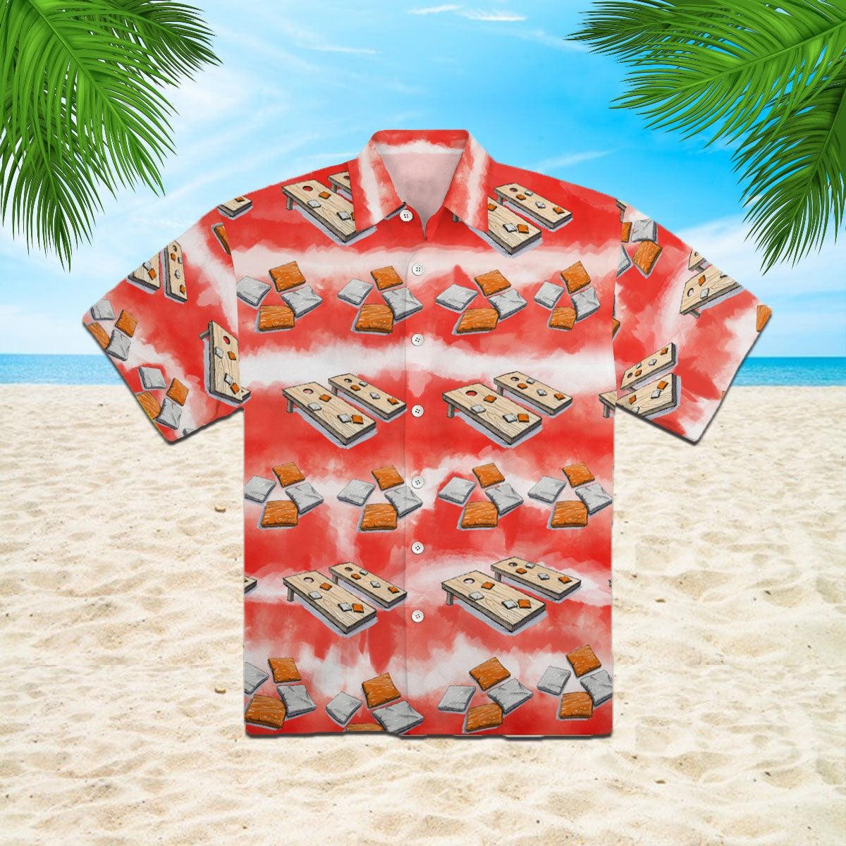 Cornhole Hawaiian Shirt
