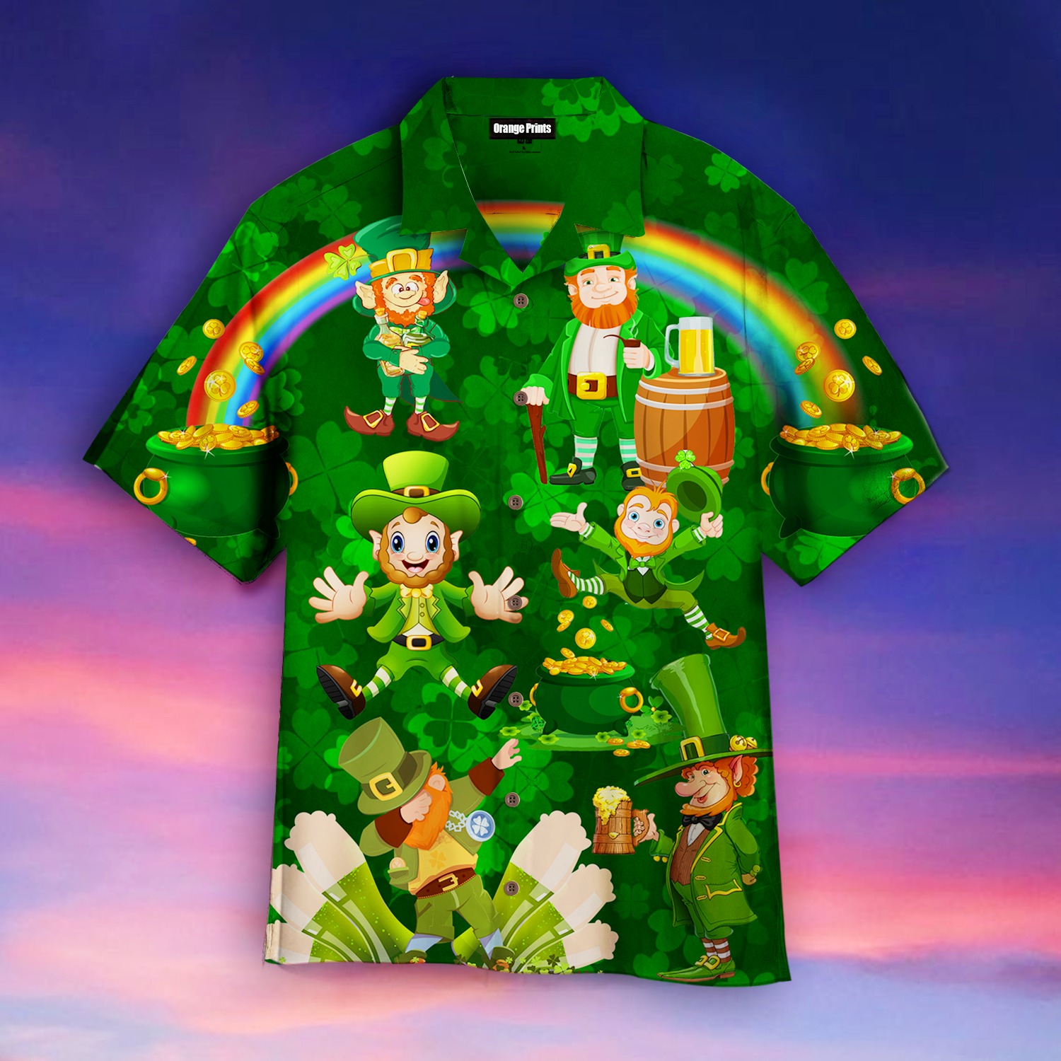 Happy St.patrick’s Day Hawaiian Shirt
