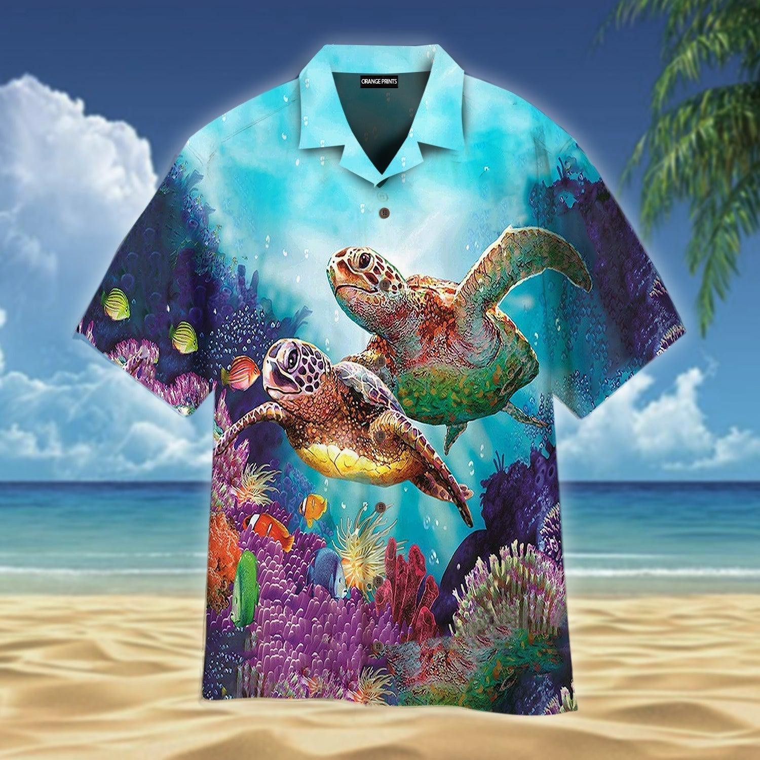 Turtle Hawaiian Shirt