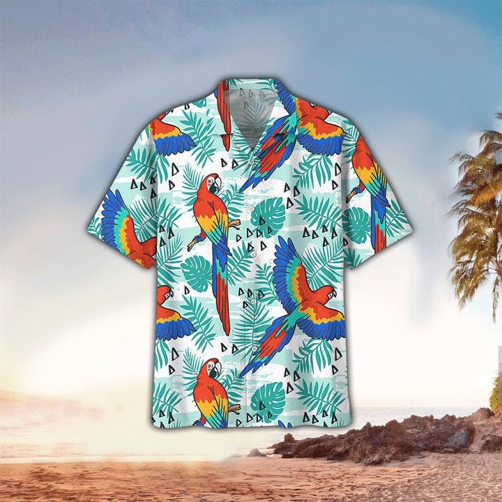 Tropical Parrot Hawaiian Shirt