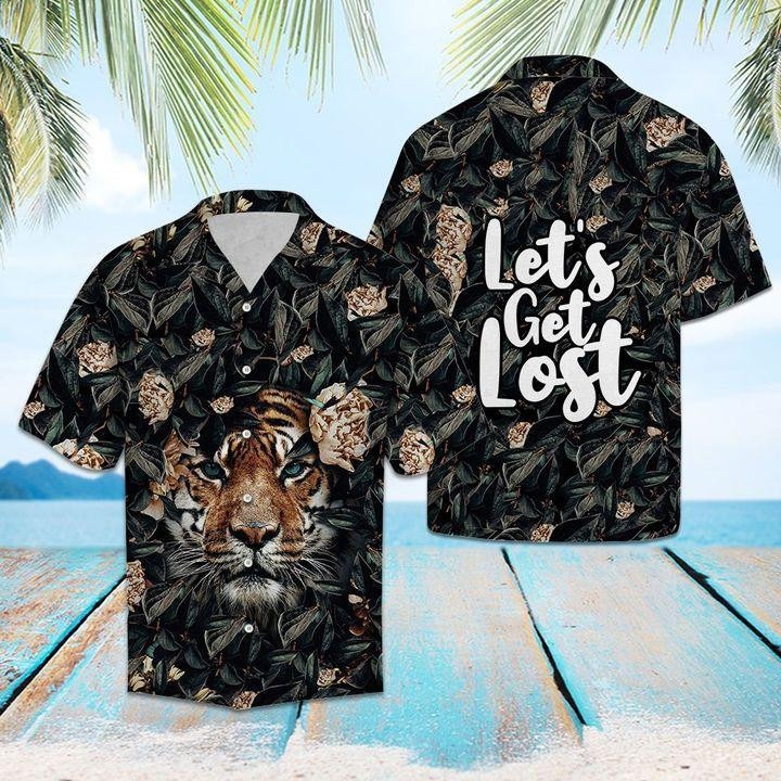Tiger Lets Get Lost Hawaiian Shirt