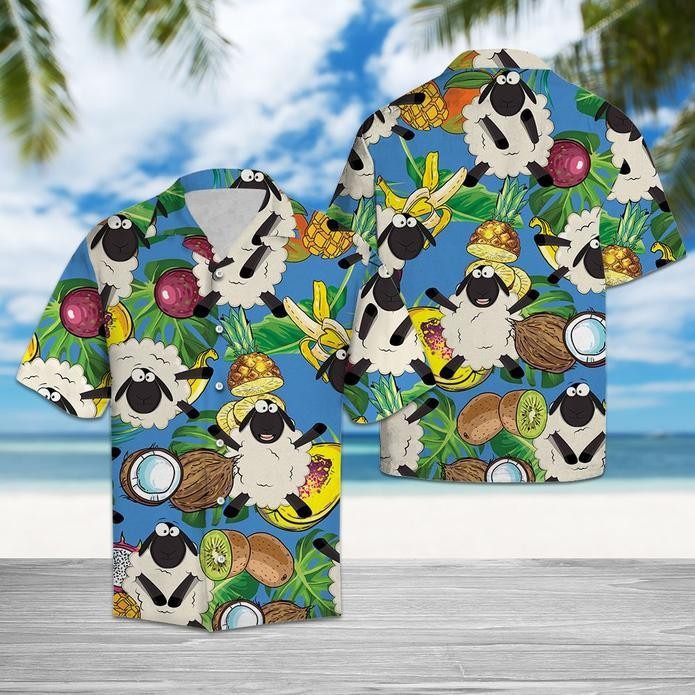 Sheep Love Fruit Hawaiian Shirt