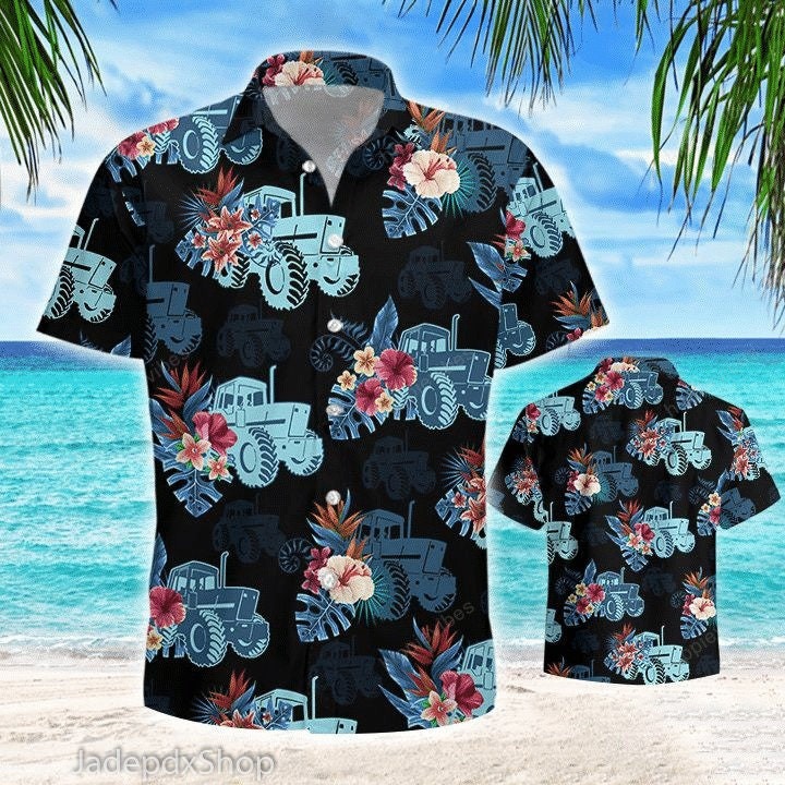 Tractor Vintage Hawaiian Shirt