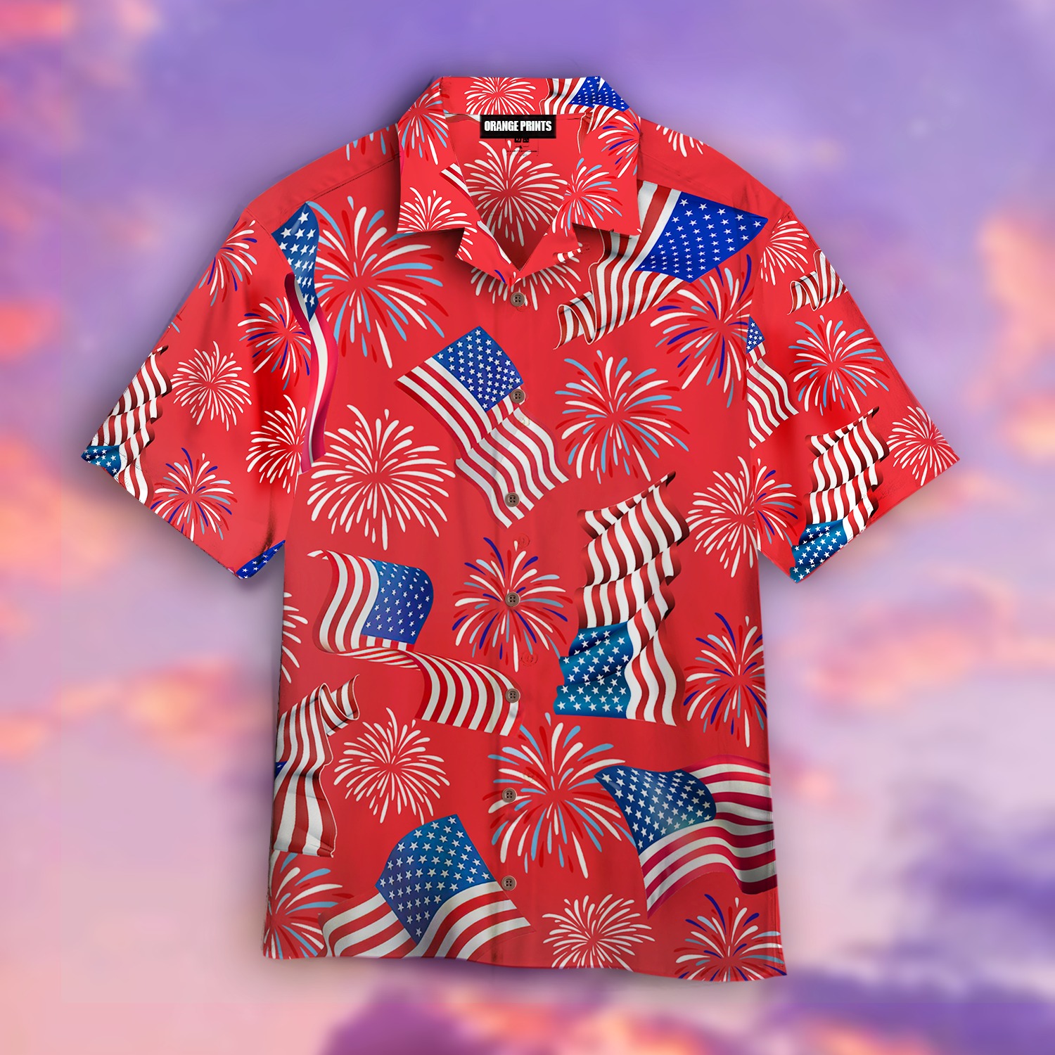 4th Of July Patriotic Hawaiian Shirt