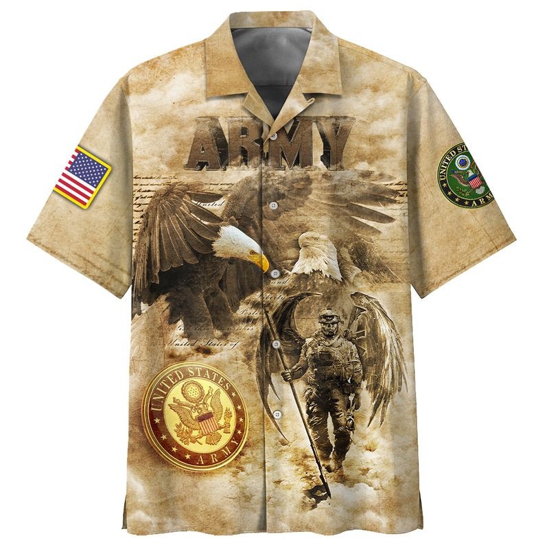 Army Hawaiian Shirt