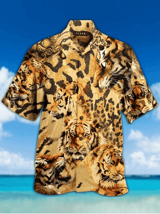 Tiger Vintage Hawaiian Shirt