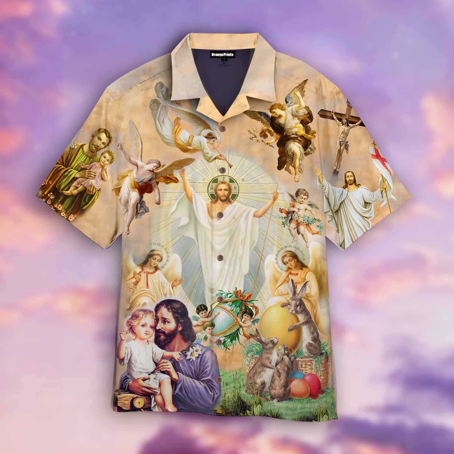 Jesus Happy Easter Hawaiian Shirt