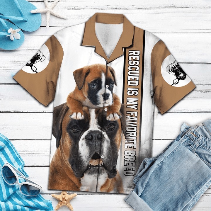 Boxer – Rescued Hawaiian Shirt