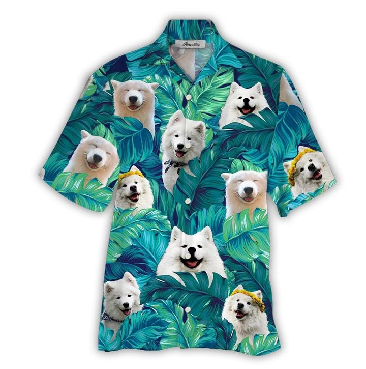 Samoyed Hawaiian Shirt