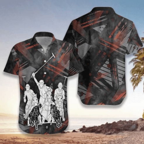 Player BW Hawaiian Shirt