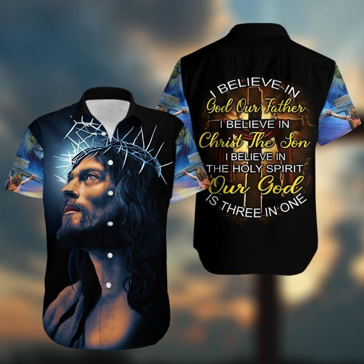 I Believe In God Hawaiian Shirt