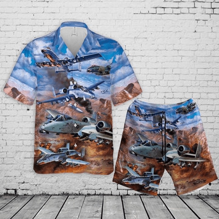 10 Thunderbolt II Set Hawaiian Shirt
