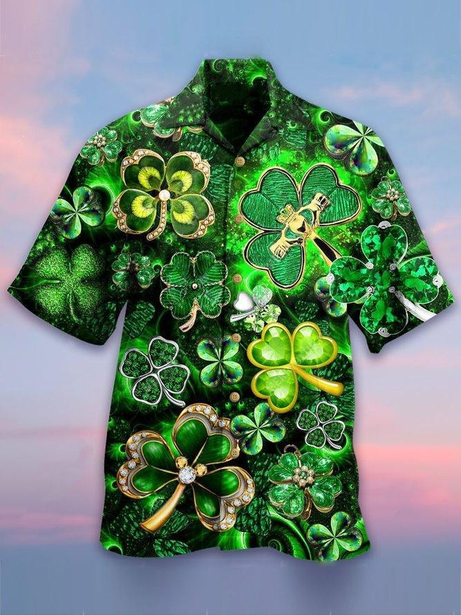 Happy StPatricks Day Hawaiian Shirt