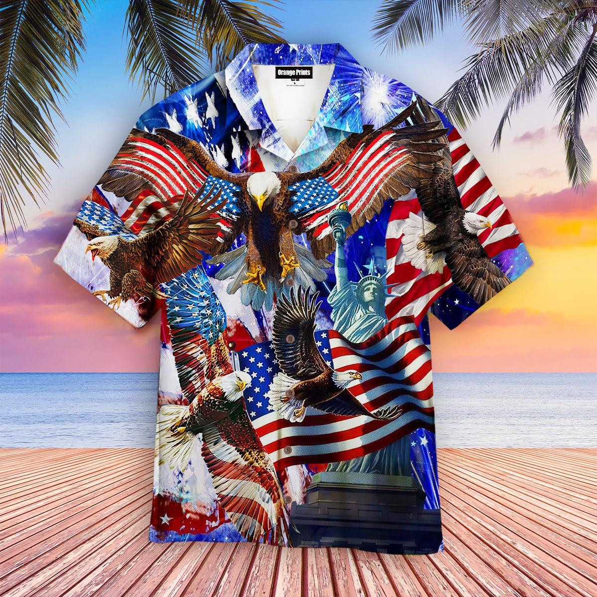 4th Of July Happy Independence Day Hawaiian Shirt