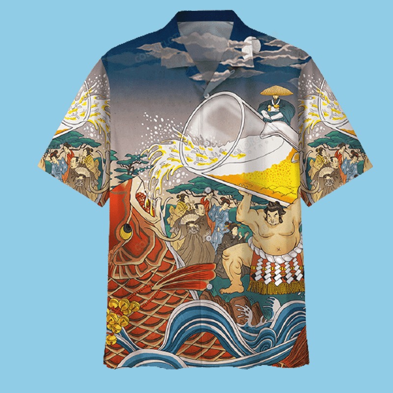 Carp Drink Hawaiian Shirt