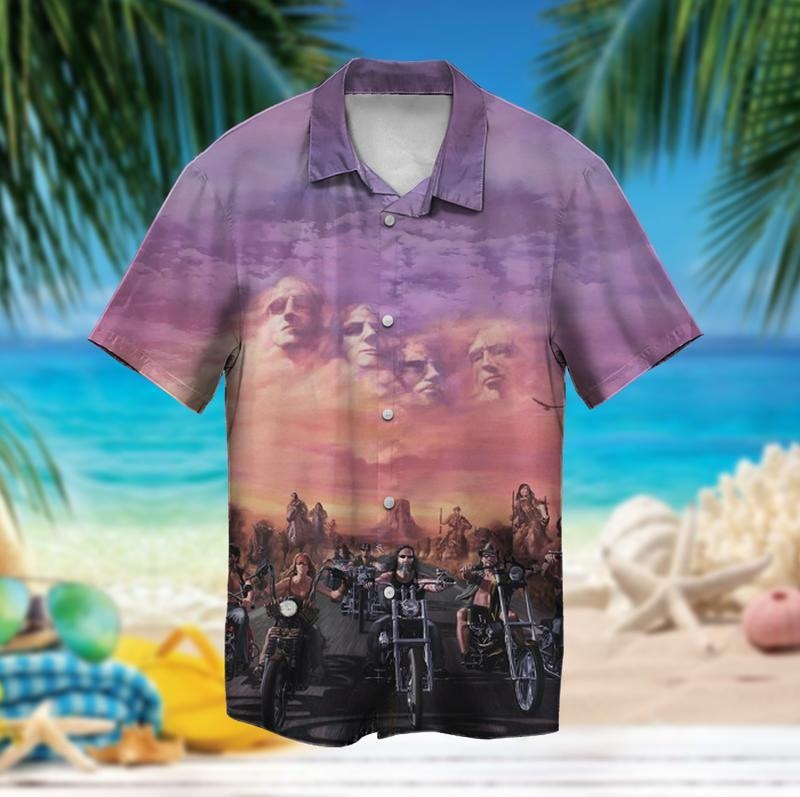 The Race To Rushmore Hawaiian Shirt
