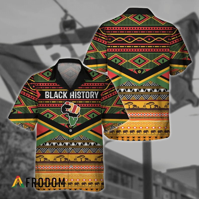 Polynesian Samoan Black History Hawaiian Shirt
