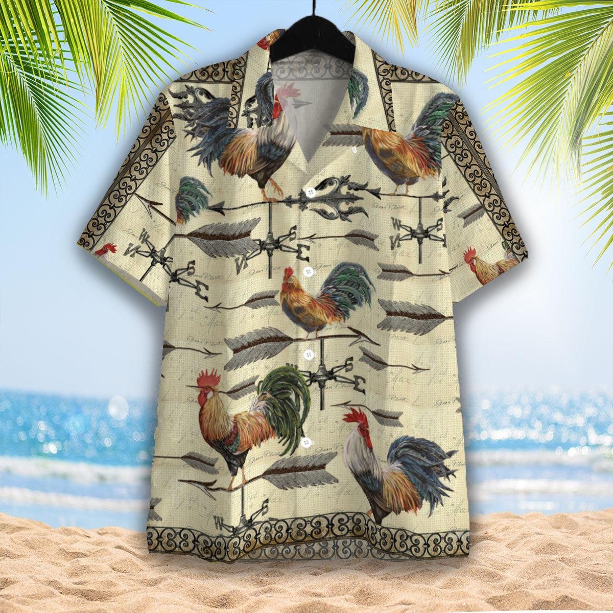 Rooster Hawaiian Shirt