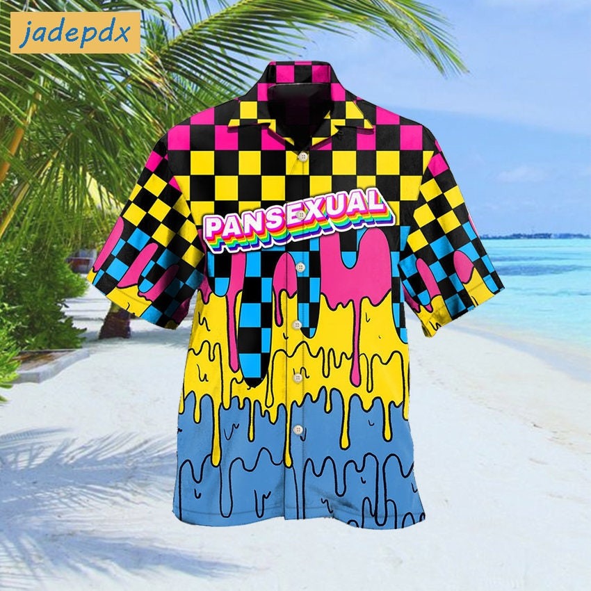 LGBT Pansexual Retro Pop Art Hawaiian Shirt