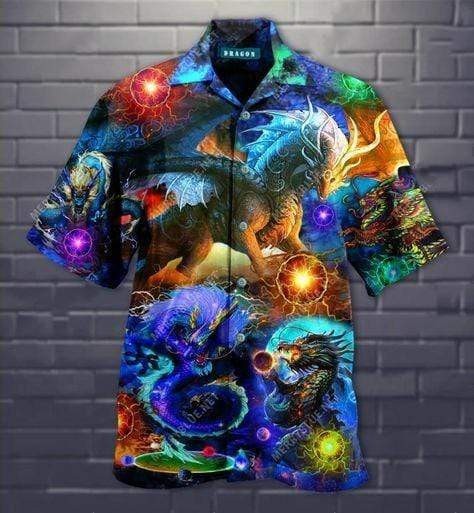 The Soul Of A Dragon Hawaiian Shirt