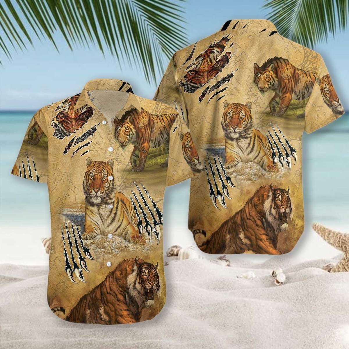 Tiger Claw Hawaiian Shirt