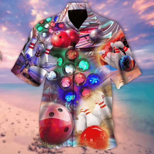 Super Strike Bowling Hawaiian Shirt