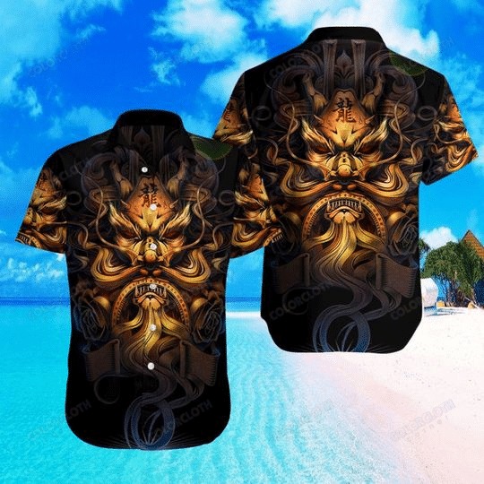 Japanese Mask Hawaiian Shirt