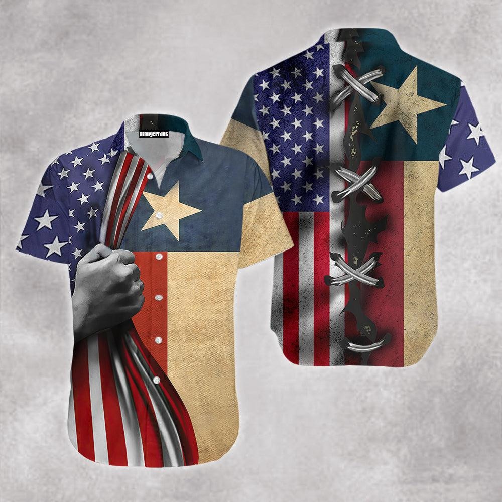 American Texas Hawaiian Shirt