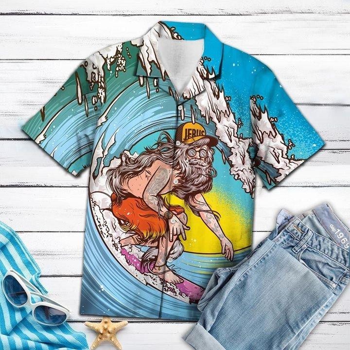 Surfing Man Hawaiian Shirt